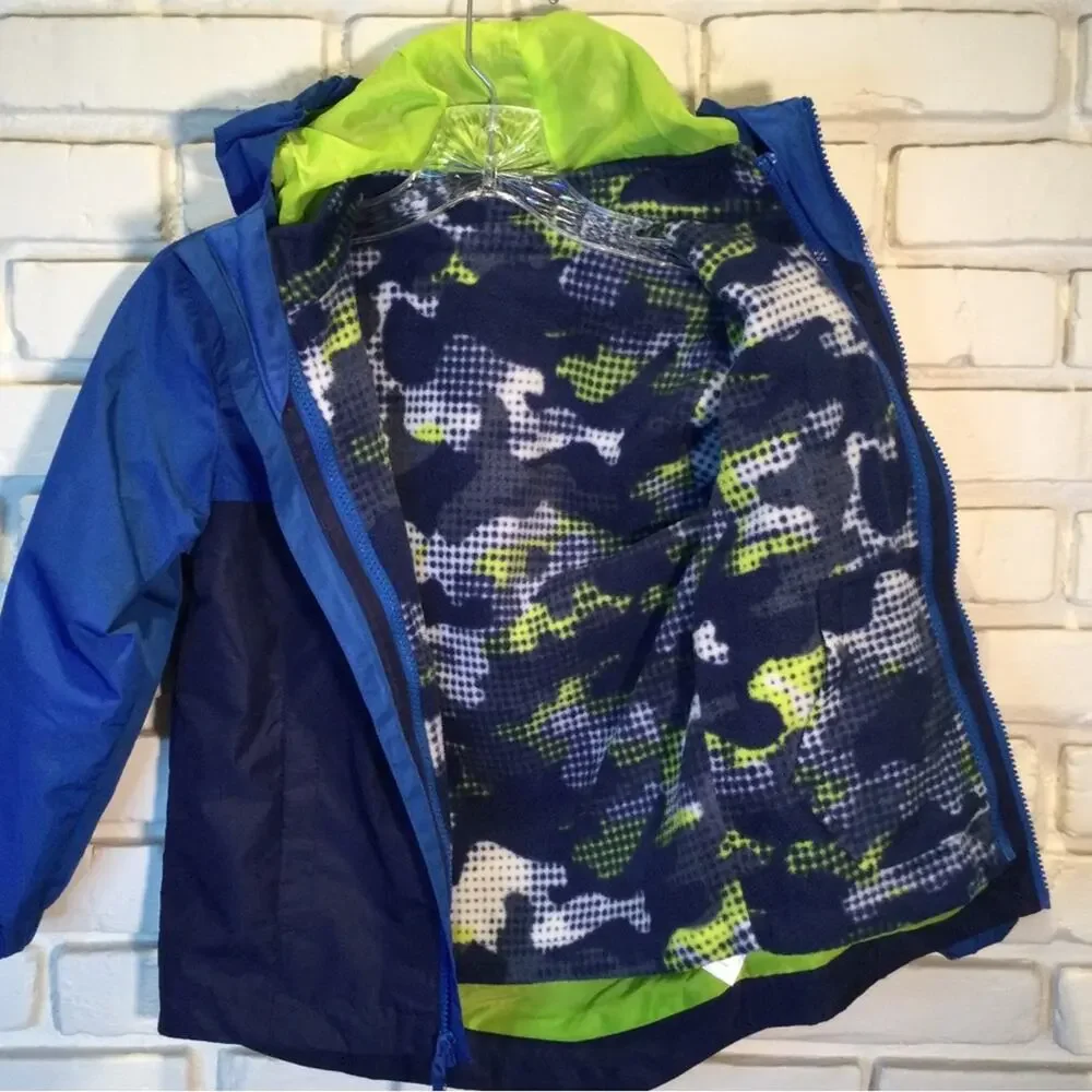 Eddie Bauer Boy’s' 3-in-1 Blue Jacket XS 5/6